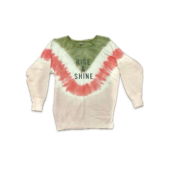 Aerie Rise & Shine Tie Dye Oversized Sweatshirt - Picture 10 of 11
